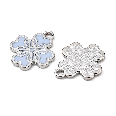 Alloy Enamel Pendants ENAM-G235-06P-02-1