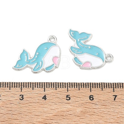 Alloy Enamel Pendants AL-CBA292F-01A-P-1