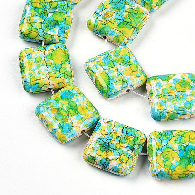 Synthetic Turquoise Beads Strands TURQ-T004-09A-07-1