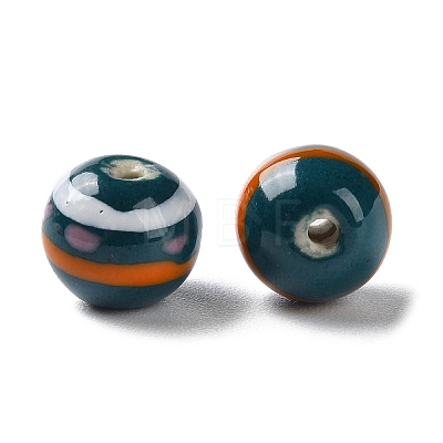Handmade Porcelain Beads PORC-G011-02E-1