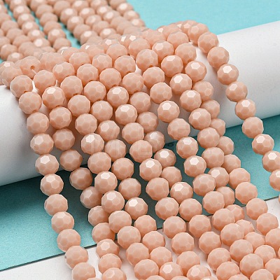 Opaque Glass Beads Stands LS-EGLA-A035-P6mm-D05-1