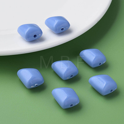 Opaque Acrylic Beads MACR-S373-15A-A02-1