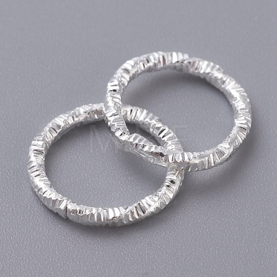 Iron Textured Jump Rings X-IFIN-D086-02-S-1