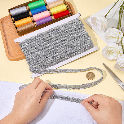 Metallic Centipede Braid Lace Trimming OCOR-WH20013-061C-1