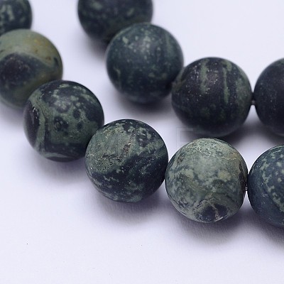 Natural Kambaba Jasper Beads Strands G-D744-10mm-1