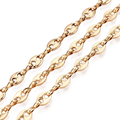 Iron Coffee Bean Link Chains CH-T005-11KCG-1