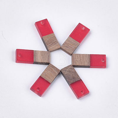 Resin & Walnut Wood Pendants RESI-S358-79F-1