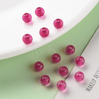 Transparent Acrylic Beads MACR-S370-A6mm-706-1