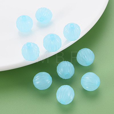 Imitation Jelly Acrylic Beads X-MACR-S373-11-E08-1