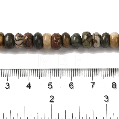 Natural Picasso Jasper Beads Strands G-Q161-B01-02-1