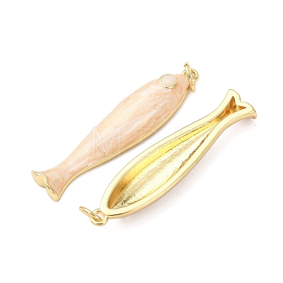 Brass Pendants KK-D019-29C-04G-1