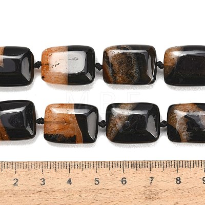 Natural Agate Beads Strands GG-L001-M01-01E-1