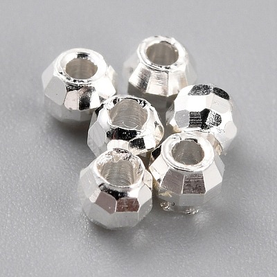 Brass Spacer Beads KK-O133-013B-P-1