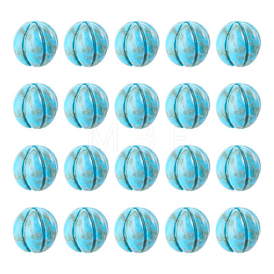 20Pcs Natural Turquoise Beads G-TA0003-47-1