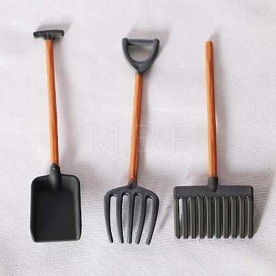 Plastic Mini Shovel & Rake Tools Set PW-WG35808-02-1