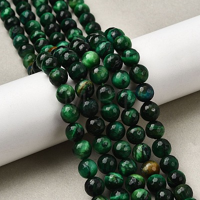 Natural Tiger Eye Beads Strands G-M445-A01-04-1