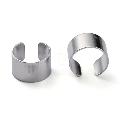 Unisex Brass Cuff Earrings X-EJEW-Z005-01P-1