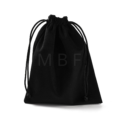 Velvet Jewelry Drawstring Storage Pouches ABAG-P013-02D-01-1