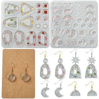 DIY Earring Making Kit DIY-YW0008-53-1