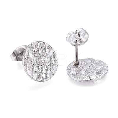 Non-Tarnish 304 Stainless Steel Stud Earring Findings STAS-M228-U01-01P-1