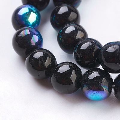 Glass Beads Strands M-GR8MM-AB-1