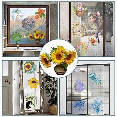 PVC Window Sticker DIY-WH0235-063-1