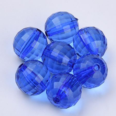Transparent Acrylic Beads TACR-Q254-8mm-V44-1