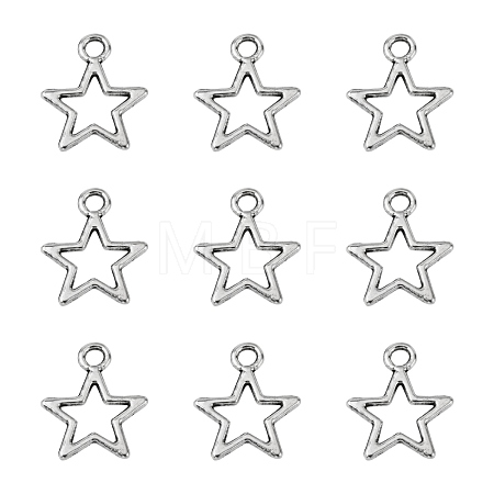 Tibetan Style Alloy Charms K0PGH021-1