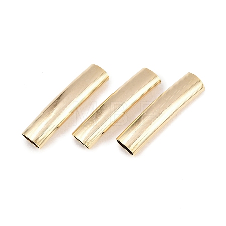 Brass Tube Beads KK-C163-22A-G-1
