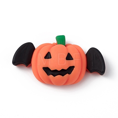 Halloween Theme Opaque Resin Cabochons LS-X-RESI-D066-A04-1
