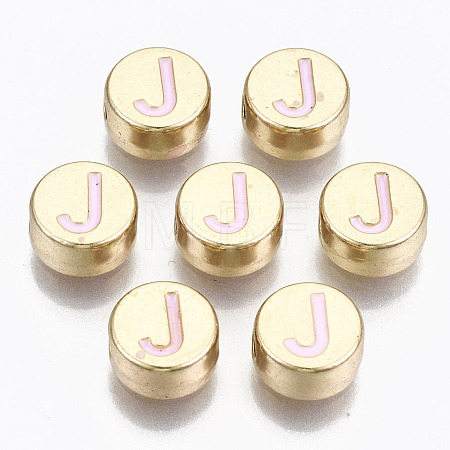Alloy Enamel Beads X-ENAM-S122-029J-RS-1