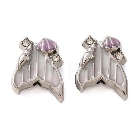 Alloy Enamel Pendants RB-CBAC8D9-04P-04-1