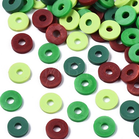 Handmade Polymer Clay Beads CLAY-T019-02B-25-1