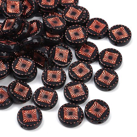 Opauqe Acrylic Beads X1-OACR-P029-02A-01-1