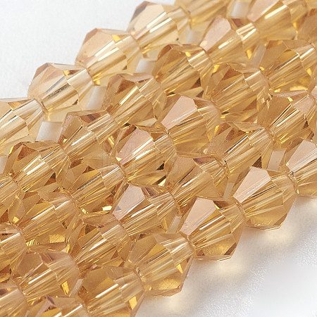 Imitation Austrian Crystal 5301 Bicone Beads X-GLAA-S026-14-1