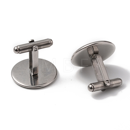 304 Stainless Steel Cuff Buttons STAS-L262-39H-P-1