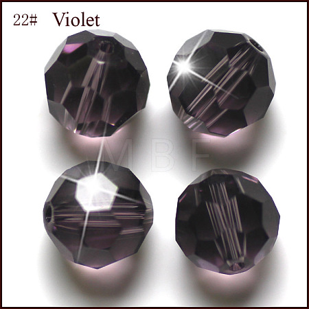 Imitation Austrian Crystal Beads SWAR-F021-10mm-204-1