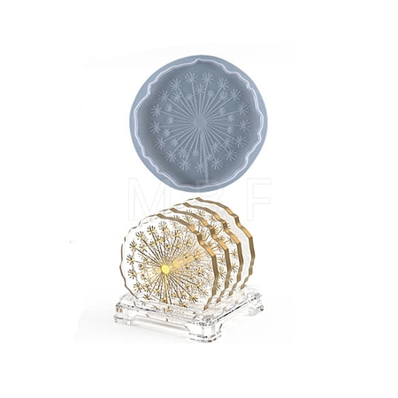 DIY Doily/Pedestal Silicone Molds X-DIY-Z013-04-1