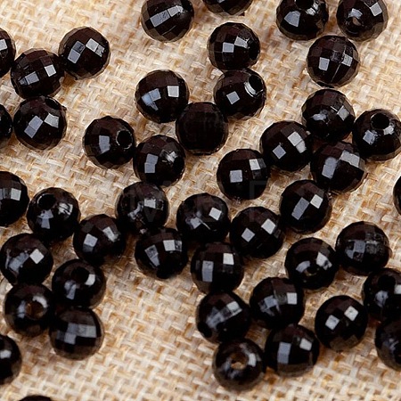Transparent Acrylic Beads TACR-NH0001-A-05-1