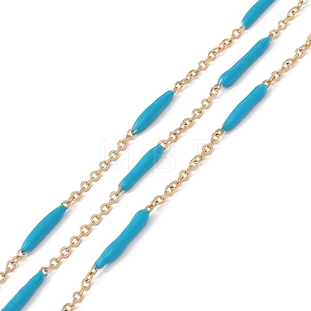 Ion Plating(IP) 304 Stainless Steel Cable Chains STAS-P301-03G-04-1