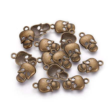 Tibetan Style Alloy Pendants TIBEP-K585-AB-NR-1