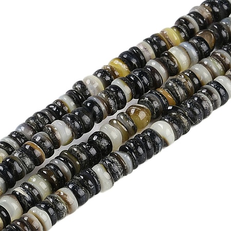Natural Black Lip Shell Beads Strands BSHE-H109-13C-1