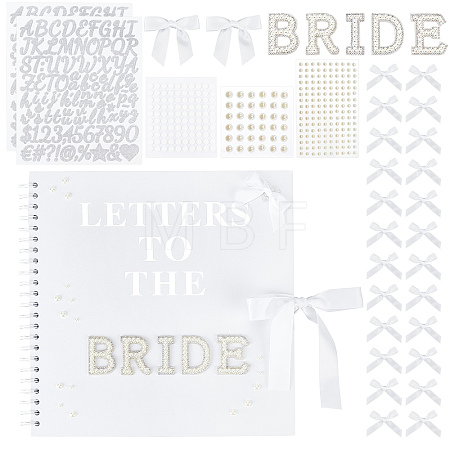 DIY Wedding Photo Album Guestbook Set DIY-TW0001-04B-1
