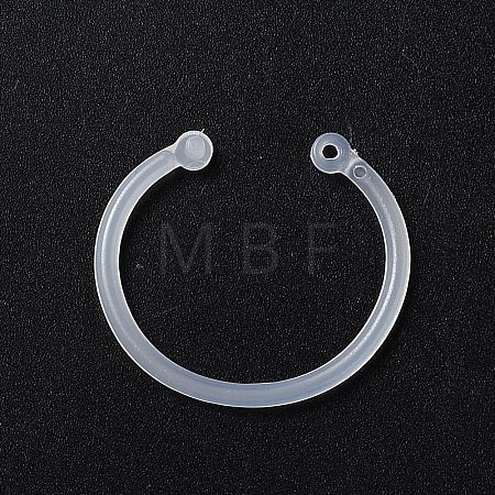 Plastic Loose Leaf Book Binder Hinged Rings FIND-TAC0020-50C-01-1