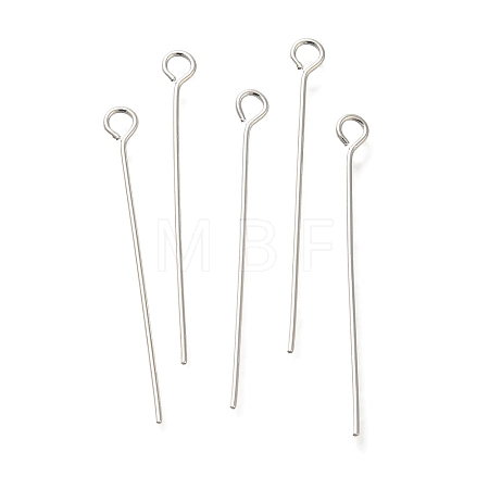 Brass Eye Pins KK-H502-02E-S-1
