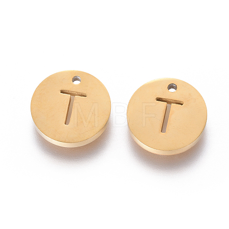 304 Stainless Steel Charms STAS-F227-11T-G-1