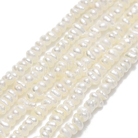 Natural Cultured Freshwater Pearl Beads Strands PEAR-A005-18-1