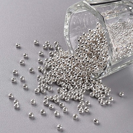 11/0 FGB Grade A Dyed Glass Seed Beads X-SEED-N001-C-0563-1