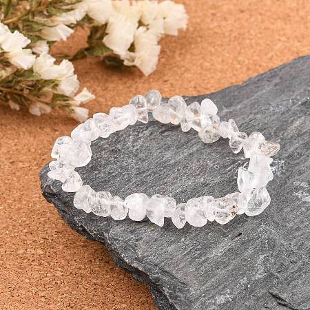 Crystal Chips Stretch Bracelets BJEW-JB01308-07-1
