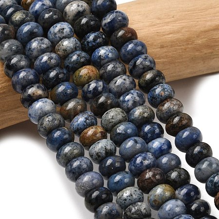 Natural Dumortierite Beads Strands G-A280-A11-01-1
